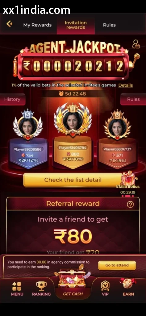 XX1 Bonus and Rewards: Read Terms Before Claiming mobile preview